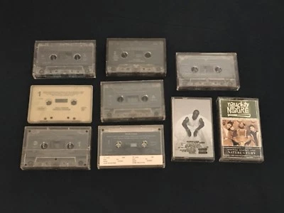 9 HipHop R&B Soul Cassette Tapes Jackson Turner Sweat Puff Naughty Yo-Yo Hammer Foto 1 de 4