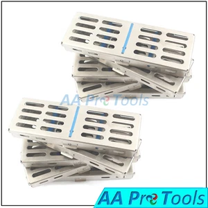 10 CASETES DENTALES EN AUTOCLAVE ALEMANES PARA ESTERILIZACIÓN DE INSTRUMENTOS DE ALTA CALIDAD - Imagen 1 de 2