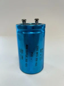 Sprague 1300 MFD 250 VDC ECL 1991 235-7449K Capacitor - Picture 1 of 4