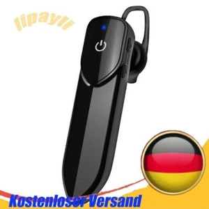 Bluetooth Ohrhörer Kabellos Einohr Kopfhörer mit Mikrofon Stereo Auto Headset - Bild 1 von 13