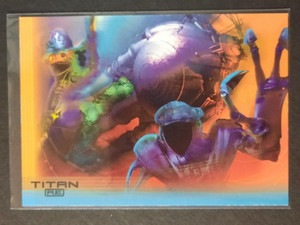TITAN A.E. The Complete Movie Story Promo Card #P1 Inkworks 2000