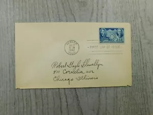 First Day Of Issue Denver CO 1942 China Of For the People Stamps Posted Cover - Picture 1 of 3