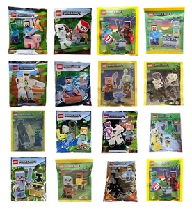 Original LEGO Minecraft Limited Edition polybag minifigure set - Pick yours! NEW - Picture 1 of 21