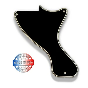 5-lagig schwarz/creme BREITE ABSCHRÄGUNG Schlagbrett für Vintage Gibson Les Paul Junior USA - Bild 1 von 5
