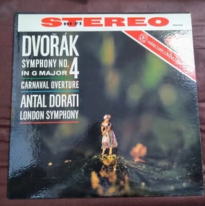 Dorati - Dvorak Symphonie Nr. 4 LP ~ NM Mercury Living Presence Stereo Farbrückseite - Bild 1 von 4