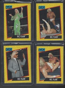 Lote de 4 tarjetas de lucha libre Ric Flair WCW 1991 diferentes casi nuevo-como nuevo - Imagen 1 de 1