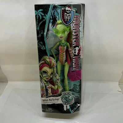 Monster High Beach Beasties Venus McFlytrap Daughter Of The Plant Monster Doll￼ - Image 1 of 4