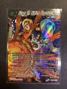 SUPER 17, FRATELLO ASSORBITO BT14-154 SCR - Cross Spirits - NUOVO DI ZECCA - Dragon Ball Z - Foto 1 di 1