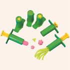  6 pièces ensemble d'outils de moulage par extrusion ensembles de pâte à jouer pour enfants nouilles