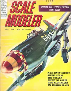 SCALE MODELER V1 N1 Fw190D_Fw56_T-28_USN PCE_FG CORSAIR_DINO 166_PBB-1_P-47D_P-5 - Picture 1 of 5