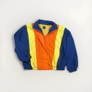 Vintage LizSport Colorblock Windbreaker Full ZipJacket Men’s Sz Large 80’s 90’s - Picture 1 of 11