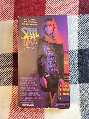 Steel and Lace VHS Fries Home Video 1991 Clare Wren RARE Promotional Copy  - Image 1 of 4