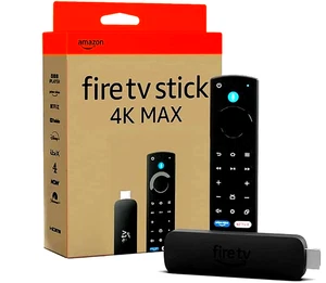 Amazon Fire TV Stick 4K Max WIFI 6E Media Streamer mit Alexa-Sprachfernbedienung - NEU - Bild 1 von 10
