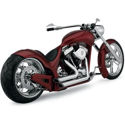 Sistema de escape escalonado Vance & Hines cromado Shortshots - 17221 (sin envío a CA) Foto 1 de 2