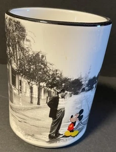 Mickey Mouse Walt Disney Main Street USA Magic Kingdom Authentisch 16 Unzen Kaffeebecher - Bild 1 von 9