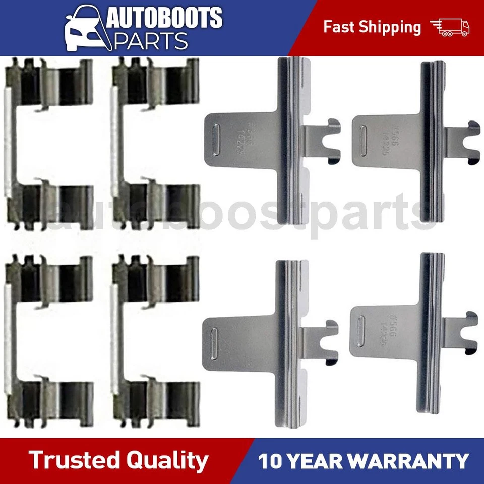 Kit de herrajes de freno de disco delantero trasero para Chevrolet Spark EV 2014-2016 Foto 1 de 4