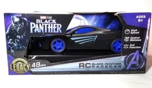 Marvel Studios Legacy Collection Black Panther 49 MHz RC Racecar w/ Remote~New~ - Picture 1 of 7