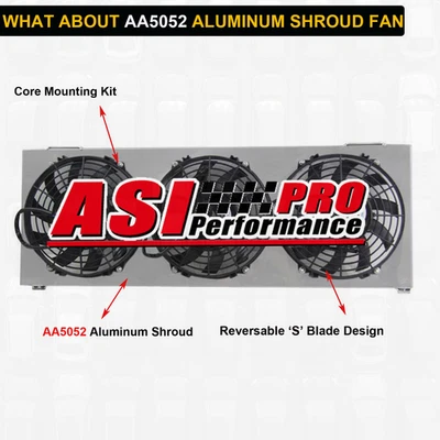 Aluminum Radiator Shroud Fan Relay FOR 1991-2001 95 Jeep Cherokee XJ 4.0L New. Foto 1 de 4