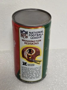 Casco Vintage Canada Dry NFL Football Team Washington Redskins Acciaio Soda Pop Can - Foto 1 di 6