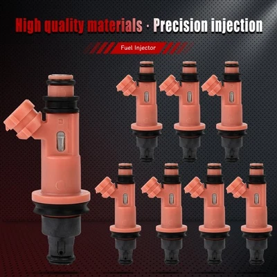 8X Inyectores de combustible para Lexus GS430 GS400 LS400 LS430 SC400 SC430 2010-1998 Foto 1 de 4