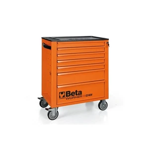 Beta Worker C24EH Armadio mobile a rulli 5 cassetti carrello porta attrezzi cabina - Foto 1 di 1