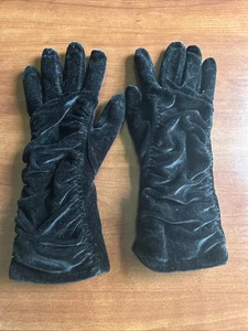 Guantes negros vintage para mujer - Imagen 1 de 7