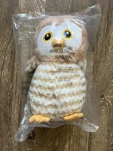 Neu Annie die Eule groß Plüschtier bestickt 14 Zoll groß Avon Stofftier - Bild 1 von 3