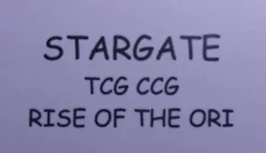 STARGATE RISE THE ORI TCG CCG MISSION CARD Appropriations Committee Meeting 112 - Picture 1 of 4