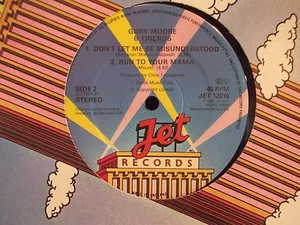 *UK IMPORT* GARY MOORE  7 FRIENDS NUCLEAR ATTACK PLUS 2 MORE TRACKS ON JET RECOR - Picture 1 of 2
