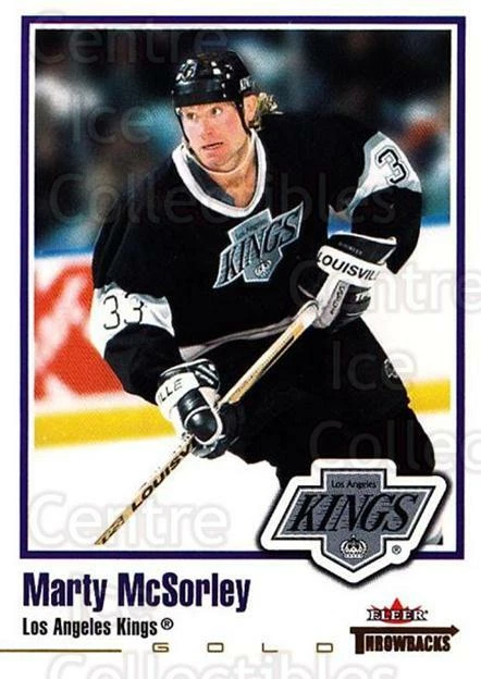 2002-03 Fleer Throwbacks Gold #52 Marty McSorley - Image 1 of 1