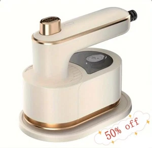 Portable Iron Steamer For Clothes, Compact Foldable Handheld Iron, Fast Heating - Picture 1 of 10