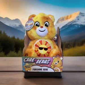 Funshine Care Bear 12” Plush 2024 With Friendship Bracelet New In Box - Picture 1 of 5