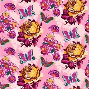 1/2 Yard Anna Maria Horner Love Always Clippings in Amethyst cotton fabric. - Bild 1 von 1