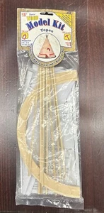 Darice Wood Model Kit-Teepee Fun to Do! Easy to Make! NOS - Picture 1 of 4
