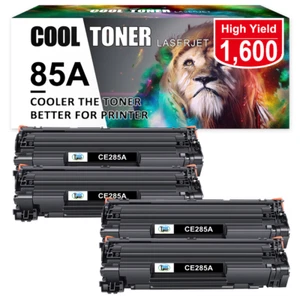 4x 85A CE285A for HP LASERJET P1102 P1102W M1132 M1212nf M1217nfw M1213nf M1130 - Picture 1 of 12