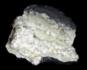 Natural OKENITE Gyrolite Apophyllite Quartz Minerals India #J 252 - Picture 1 of 6