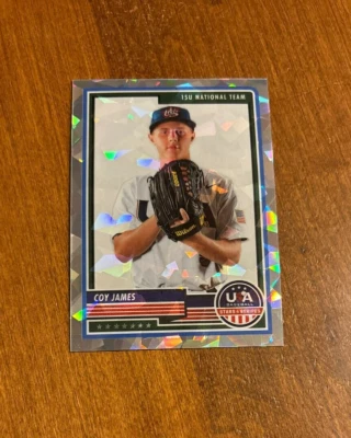 Coy James 2023 USA Baseball Crystals Ice #31 Nationals Ole Miss Rebels /23 - Image 1 of 2