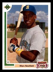 Marc Newfield RC 1991 Upper Deck Final Edition #18F Rookie Seattle Mariners Mint