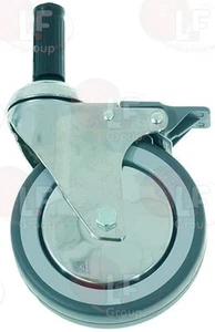 LENKRAD MIT BREMSE Ø 125x30 mm - ESP. RUND 21,5mm - Bild 1 von 1