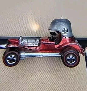 1969 Hot Wheels Car Red Barron Pointy Helmet REDLINE Vintage Toy - Picture 1 of 20