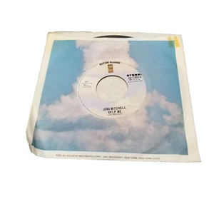 7" 45 RP JONI MITCHELL HELP ME / JUST LIKE THIS TRAIN ASYLUM RECORDS AS-11034 - Picture 1 of 4