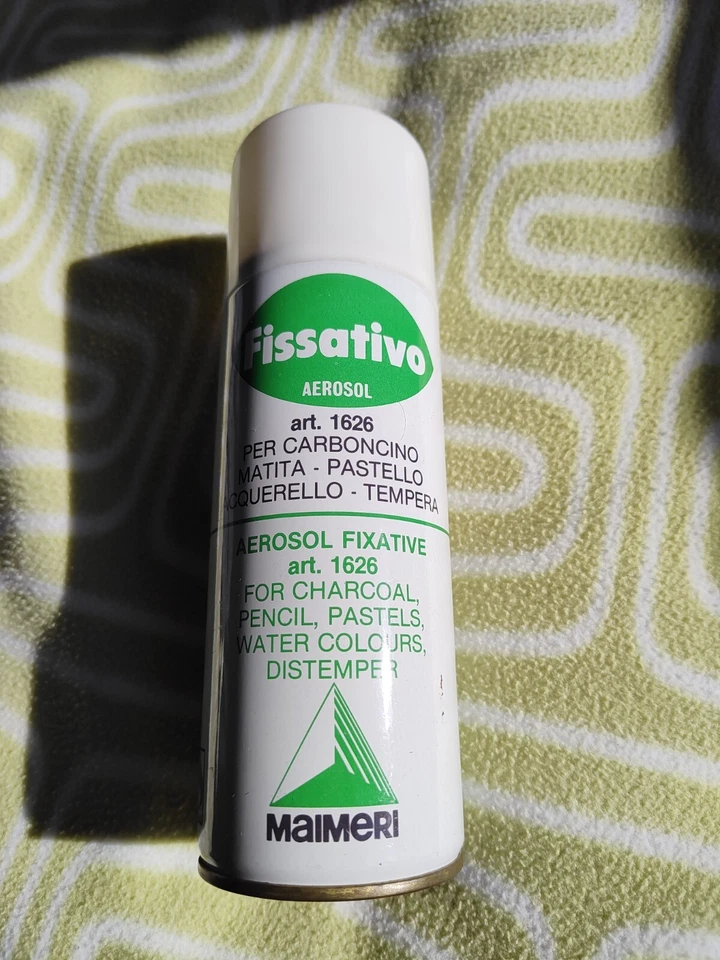Fissativo per carboncino, matita, pastello acquerello - Immagine 1 di 1