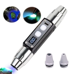 Shortwave 254nm UVC 310nm UVB Torch & Longwave 365nm UVA & White LED Flashlight - Picture 1 of 10