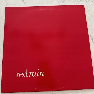PETER GABRIEL GENESIS RED RAIN 1986 12 INCH USA PROMO VINYL SINGLE, MINT - Image 1 of 4
