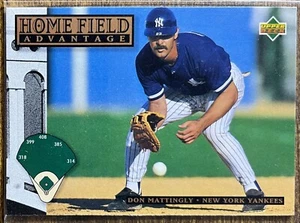1994 UPPER DECK HOME FIELD ADVANTAGE DON MATTINGLY NEW YORK YANKEES #86 NMMT - Picture 1 of 2