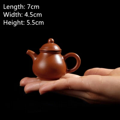 мини чайник yixing zisha фиолетовая глина красная керамика xishi горшок украшение стола - Изображение 1 из 4