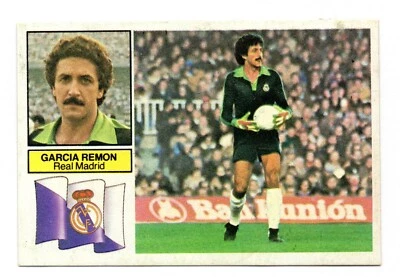 GARCIA REMON - REAL MADRID 1982-83 CROMO ESTE PANINI LIGA 82/83 - Imagen 1 de 2