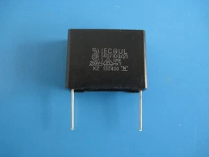 Kondensator 0,68µF 68K 680nF 275V AC MKT X2 PM22mm, für Senseo® 7850, 7852, 7854 - Bild 1 von 2