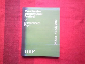 MIF Manchester International Festival Guide Book 2017 Photographs History Rare - Picture 1 of 7