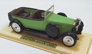 SOLIDO AGE D'OR 1:43 AUTO DIE CAST HISPANO SUIZA VERDE E NERO  ART 145 - Foto 1 di 4